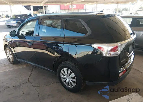 2014 Mitsubishi Outlander Es z USA, uszkodzony, nr VIN JA4AD2A33EZ001637